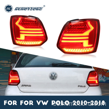 HCMOTION 2010-2018 Lámpara posterior de sedán para Volkswagen Polo